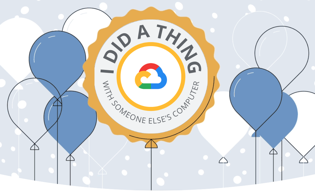 A fake certification badge that says 'I Did a Thing'